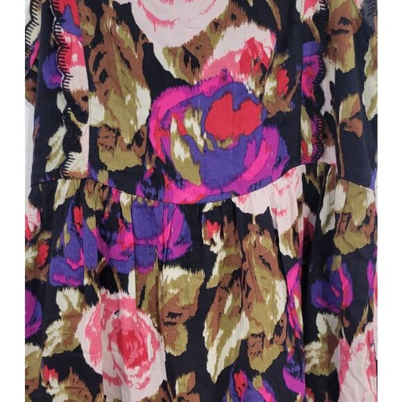 Urban Outfitters Womens Medium Dress Floral Babydoll Whimsical Sexy Cottagecore - Picture 6 of 8